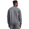 imageUnder Armour Mens Rival Fleece CrewPitch Gray Light Heather 012Onyx White