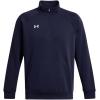 imageUnder Armour Mens Rival Fleece Quarter Zip410 Midnight Navy   White
