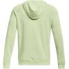 imageUnder Armour Mens Rival Fleece Sportstyle Logo Hoodie369 Phosphor Green   Onyx White