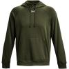 imageUnder Armour Mens Rival Fleece Sportstyle Logo Hoodie390 Marine Od Green   White