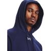imageUnder Armour Mens Rival Fleece Sportstyle Logo Hoodie410 Midnight Navy   White