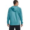 imageUnder Armour Mens Rival Fleece Sportstyle Logo Hoodie433 Glacier Blue   Onyx White