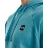 imageUnder Armour Mens Rival Fleece Sportstyle Logo Hoodie433 Glacier Blue   Onyx White