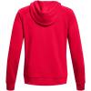 imageUnder Armour Mens Rival Fleece Sportstyle Logo Hoodie600 Red  Onyx White