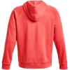 imageUnder Armour Mens Rival Fleece Sportstyle Logo Hoodie690 Venom Red   White