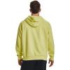 imageUnder Armour Mens Rival Fleece Sportstyle Logo Hoodie743 Lime Yellow   White
