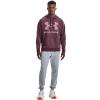 imageUnder Armour Mens Rival Fleece Sportstyle Logo HoodieAsh Plum 554Mauve Pink