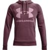 imageUnder Armour Mens Rival Fleece Sportstyle Logo HoodieAsh Plum 554Mauve Pink
