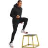 imageUnder Armour Mens Rival Fleece Sportstyle Logo HoodieBlack 001Onyx White