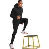 imageUnder Armour Mens Rival Fleece Sportstyle Logo HoodieBlack 001Onyx White