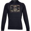 imageUnder Armour Mens Rival Fleece Sportstyle Logo HoodieBlack 001Ua Barren Camo