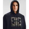 imageUnder Armour Mens Rival Fleece Sportstyle Logo HoodieBlack 001Ua Barren Camo