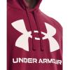imageUnder Armour Mens Rival Fleece Sportstyle Logo HoodieBlack Rose 664Onyx White