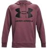 imageUnder Armour Mens Rival Fleece Sportstyle Logo HoodieBlur 652Black