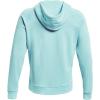 imageUnder Armour Mens Rival Fleece Sportstyle Logo HoodieBreeze 441Dark Cyan