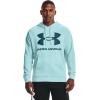 imageUnder Armour Mens Rival Fleece Sportstyle Logo HoodieBreeze 441Dark Cyan