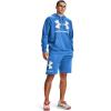 imageUnder Armour Mens Rival Fleece Sportstyle Logo HoodieBrilliant Blue 787Onyx White