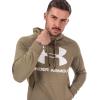 imageUnder Armour Mens Rival Fleece Sportstyle Logo HoodieGreen
