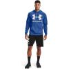 imageUnder Armour Mens Rival Fleece Sportstyle Logo HoodieJupiter Blue 584Onyx White