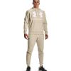 imageUnder Armour Mens Rival Fleece Sportstyle Logo HoodieKhaki Base Light Heather 289Onyx White