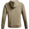 imageUnder Armour Mens Rival Fleece Sportstyle Logo HoodieKhaki Gray Light Heather 038Gray