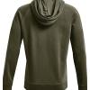 imageUnder Armour Mens Rival Fleece Sportstyle Logo HoodieMarine Od Green 390Black