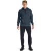imageUnder Armour Mens Rival Fleece Sportstyle Logo HoodieMechanic Blue 467Onyx White
