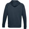 imageUnder Armour Mens Rival Fleece Sportstyle Logo HoodieMechanic Blue 467Onyx White