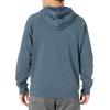 imageUnder Armour Mens Rival Fleece Sportstyle Logo HoodieMechanic Blue Light Heather 468Onyx White