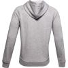 imageUnder Armour Mens Rival Fleece Sportstyle Logo HoodieMod Gray Light Heather 011Black