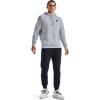 imageUnder Armour Mens Rival Fleece Sportstyle Logo HoodieMod Gray Light Heather 011Onyx White