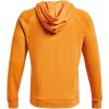imageUnder Armour Mens Rival Fleece Sportstyle Logo HoodieOmega Orange 857Onyx White