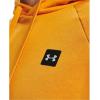 imageUnder Armour Mens Rival Fleece Sportstyle Logo HoodieOmega Orange 857Onyx White