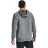 imageUnder Armour Mens Rival Fleece Sportstyle Logo HoodiePitch Gray Light Heather 012Black