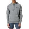 imageUnder Armour Mens Rival Fleece Sportstyle Logo HoodiePitch Gray Light Heather 012Onyx White