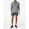 imageUnder Armour Mens Rival Fleece Sportstyle Logo HoodiePitch Gray Light Heather 012Onyx White