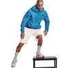 imageUnder Armour Mens Rival Fleece Sportstyle Logo HoodieRadar Blue 422Onyx White