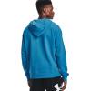 imageUnder Armour Mens Rival Fleece Sportstyle Logo HoodieRadar Blue 422White