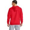 imageUnder Armour Mens Rival Fleece Sportstyle Logo HoodieRed 600Onyx White