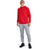 imageUnder Armour Mens Rival Fleece Sportstyle Logo HoodieRed 600Onyx White