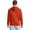 imageUnder Armour Mens Rival Fleece Sportstyle Logo HoodieRich Orange 830Onyx White