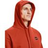 imageUnder Armour Mens Rival Fleece Sportstyle Logo HoodieRich Orange 830Onyx White