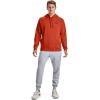 imageUnder Armour Mens Rival Fleece Sportstyle Logo HoodieRich Orange 830Onyx White