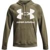 imageUnder Armour Mens Rival Fleece Sportstyle Logo HoodieTent 361Onyx White