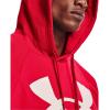 imageUnder Armour Mens Rival Fleece Sportstyle Logo HoodieVersa Red 608Onyx White