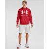 imageUnder Armour Mens Rival Fleece Sportstyle Logo HoodieVersa Red 608Onyx White