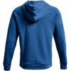 imageUnder Armour Mens Rival Fleece Sportstyle Logo HoodieVictory Blue 474Team Orange