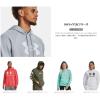 imageUnder Armour Mens Rival Fleece Sportstyle Logo HoodieWhite Tiedye
