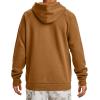 imageUnder Armour Mens Rival Fleece Sportstyle Logo HoodieYellow Ochre 707Onyx White