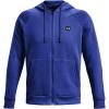 imageUnder Armour Mens Sportstyle Elite Utility Full Zip486 Versa Blue   Onyx White